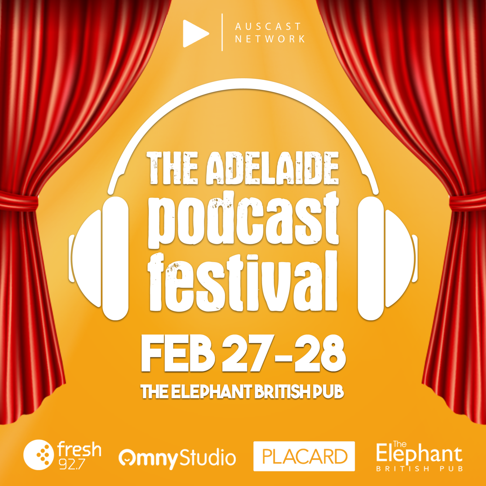 See us recording live at The Adelaide Podcast Festival!