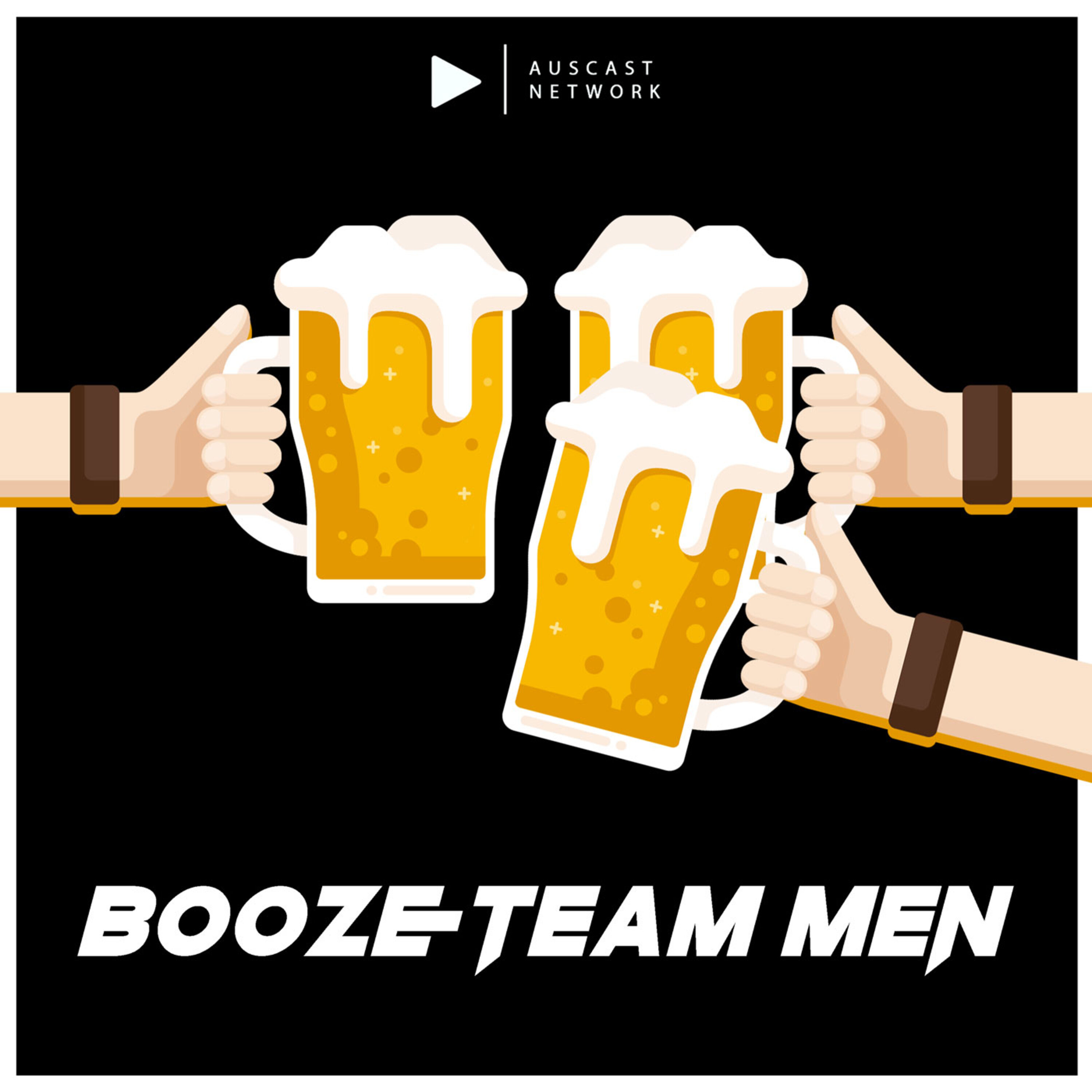 Booze Team Men - Big Shed Brewery's 'Boozy Fruit',  A massive guest surprises us, Fresh Til Death's music game
