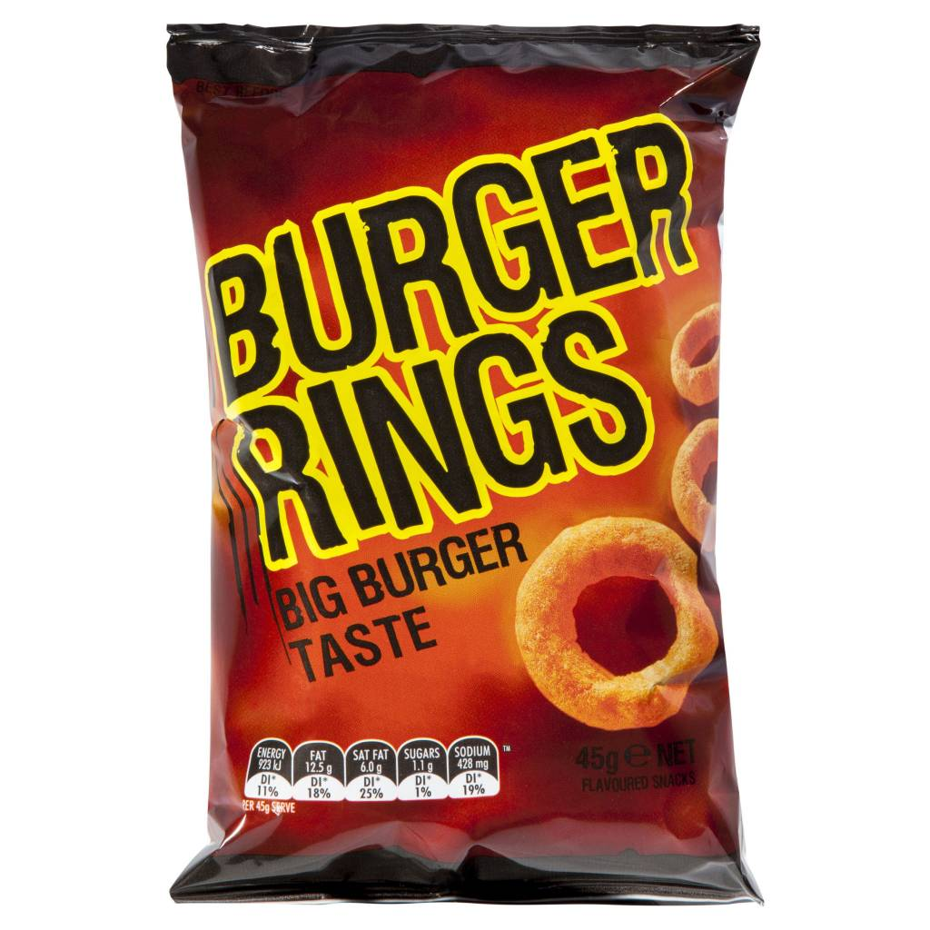 ASMR - Eating Burger Rings