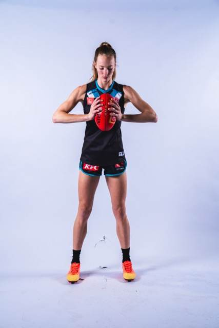 Jasmine Simmons PAFC AFLW - Transitioning from basketball to footy!
