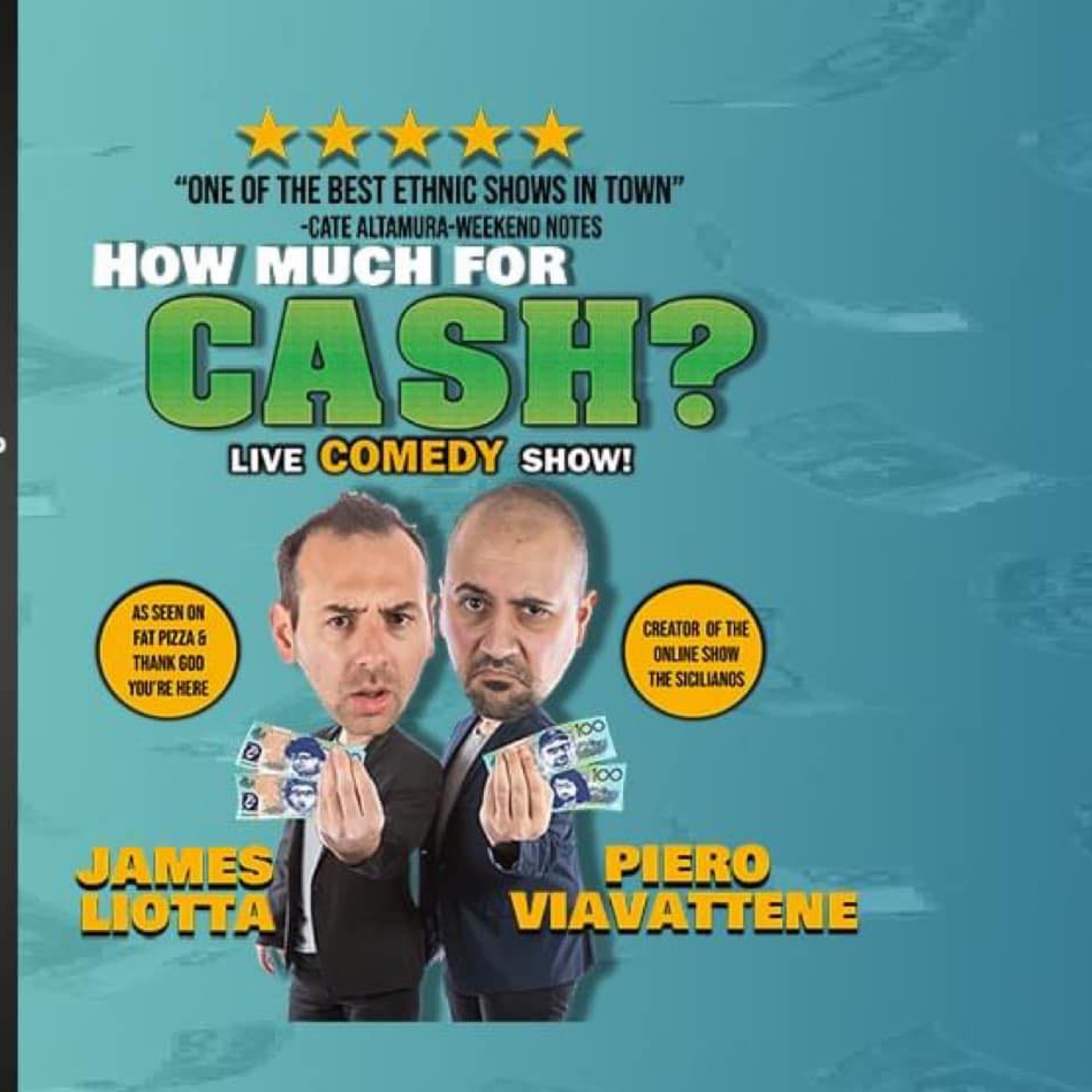 Comedy Legends with Bevo - Ep #9 - James Liotta - How Much For Cash?