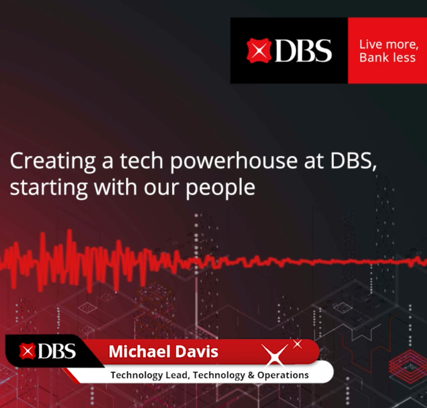 What does purpose mean to a technologist in the bank?