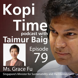 Kopi Time E079 - Minister Grace Fu on green transition, energy & food security, climate finance