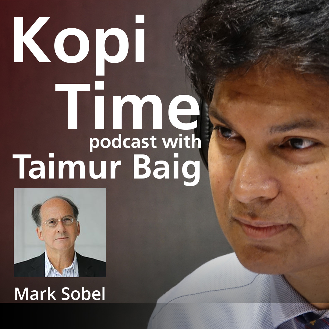 cover of episode Kopi Time E069: Mark Sobel on the US, Germany, China, IMF