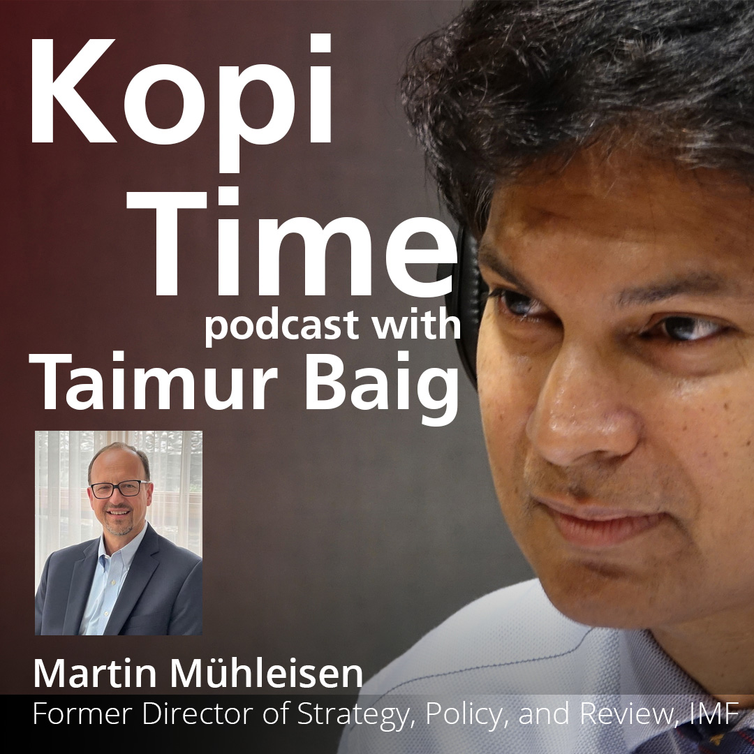 cover of episode Kopi Time E065: Martin Mühleisen on IMF, global macro, and policy risks