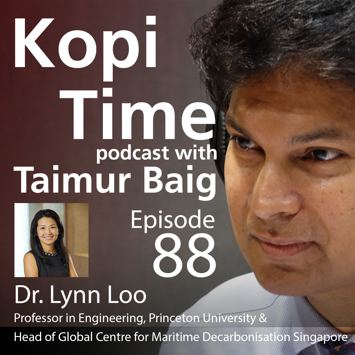 cover of episode Kopi Time E088 - Dr. Lynn Loo on Decarbonising International Shipping