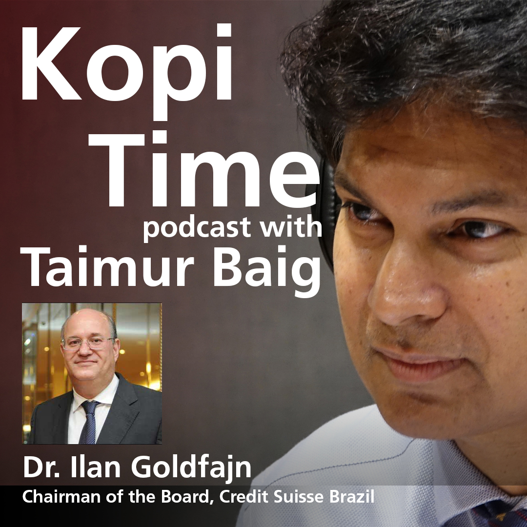 cover of episode Kopi Time E063: Ilan Goldfajn on global outlook, inflation, EM risks