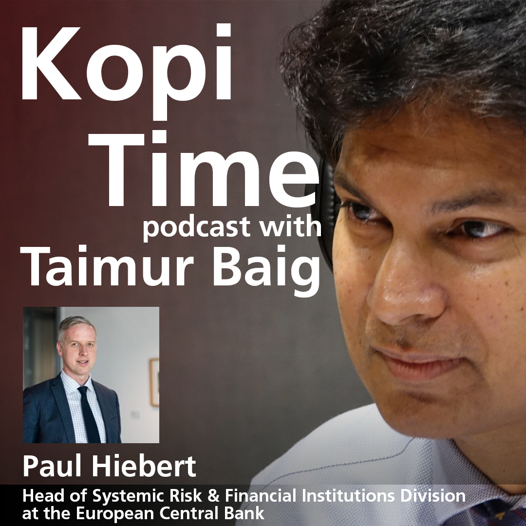 cover of episode Kopi Time E062: ECB’s Paul Hiebert on the risk map of Europe's financial system