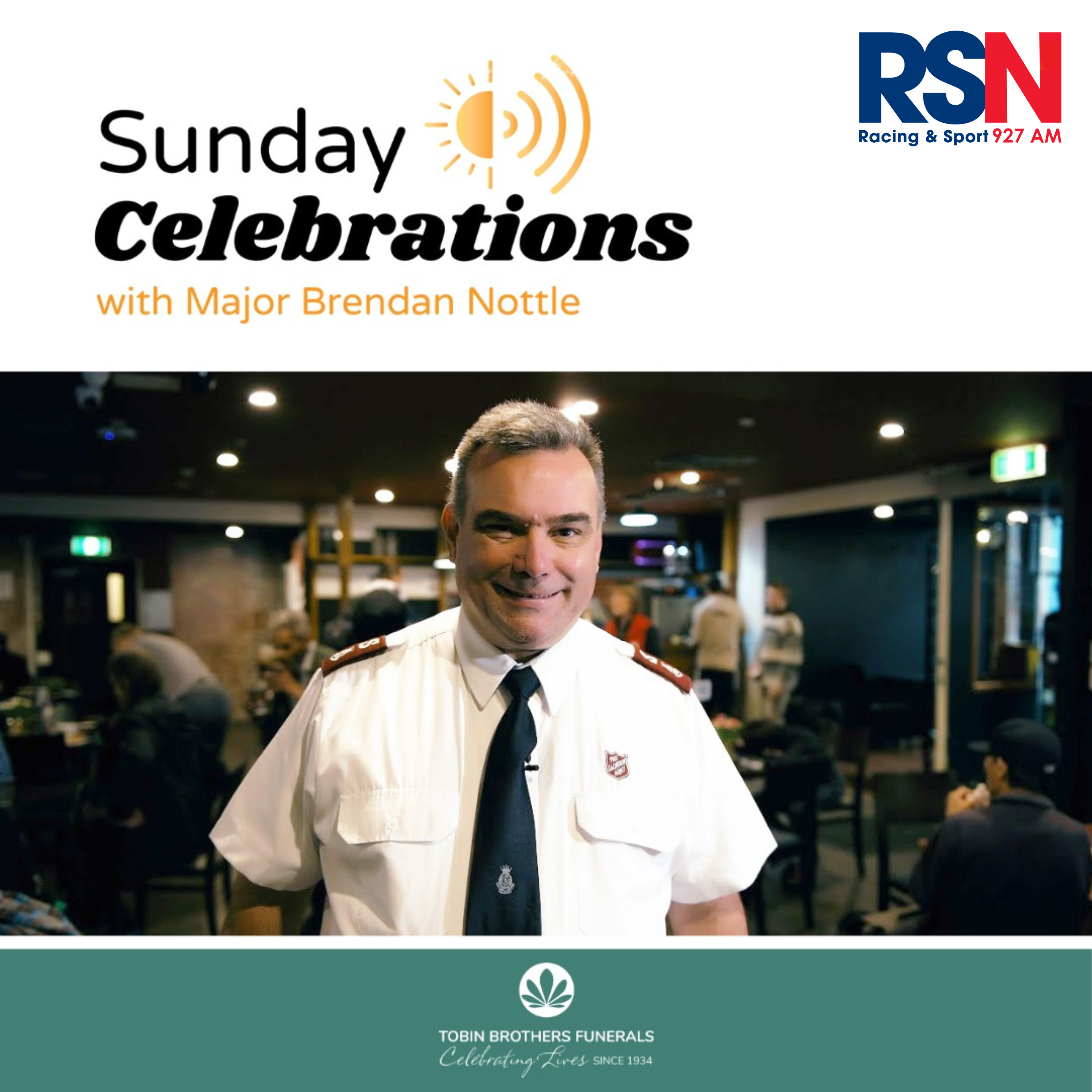 Sunday Celebrations with Major Brendan Nottle (April 14, 2024)