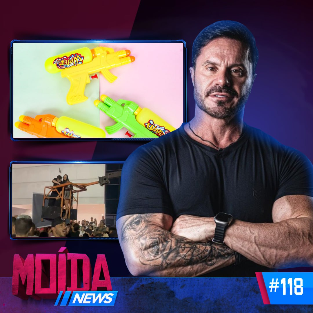 MoídaNews #118 › Renato Cariani SE PRONUNIA após INDICIAMENTO/ BA PROÍBE o USO de P1ST0LAS de ÁGUA