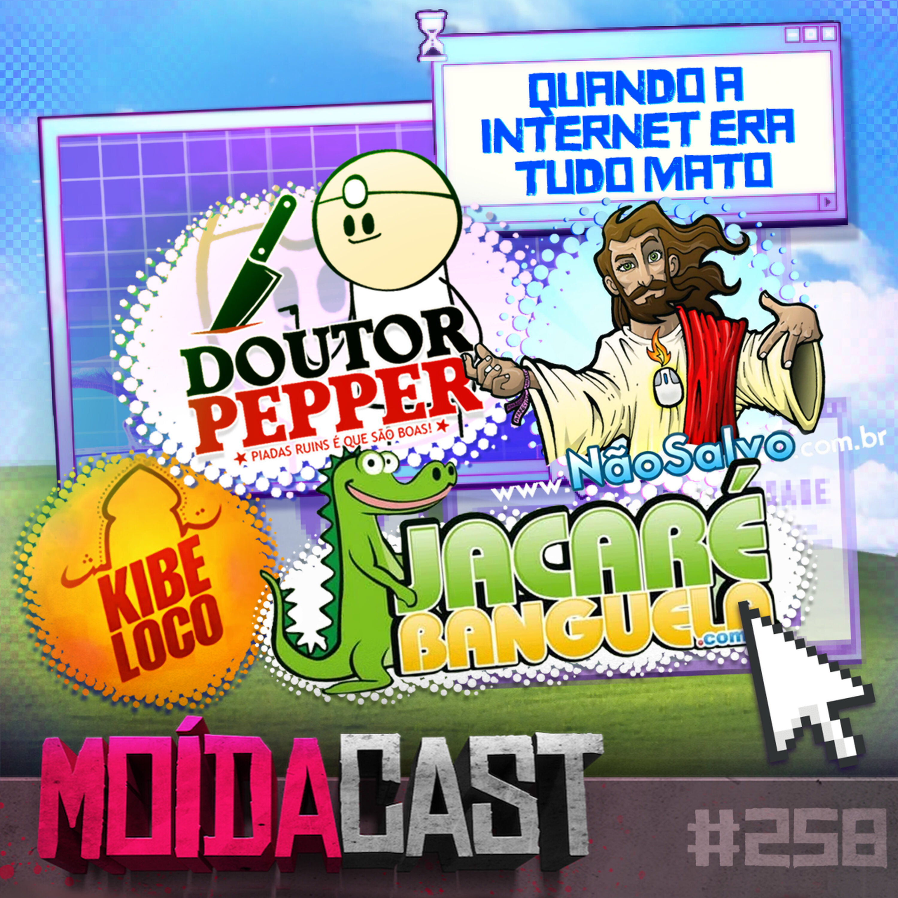 #258 Quando a internet era TUDO MATO!!