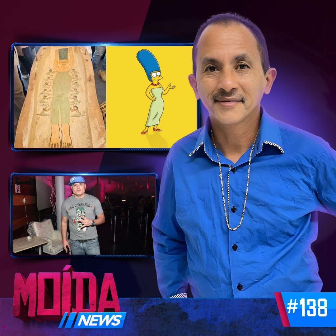 MoídaNews #138› Canetinha azul vem ai!/ Carlinhos Mendigo é preso/ 'Marge Simpson' aparece em caixão
