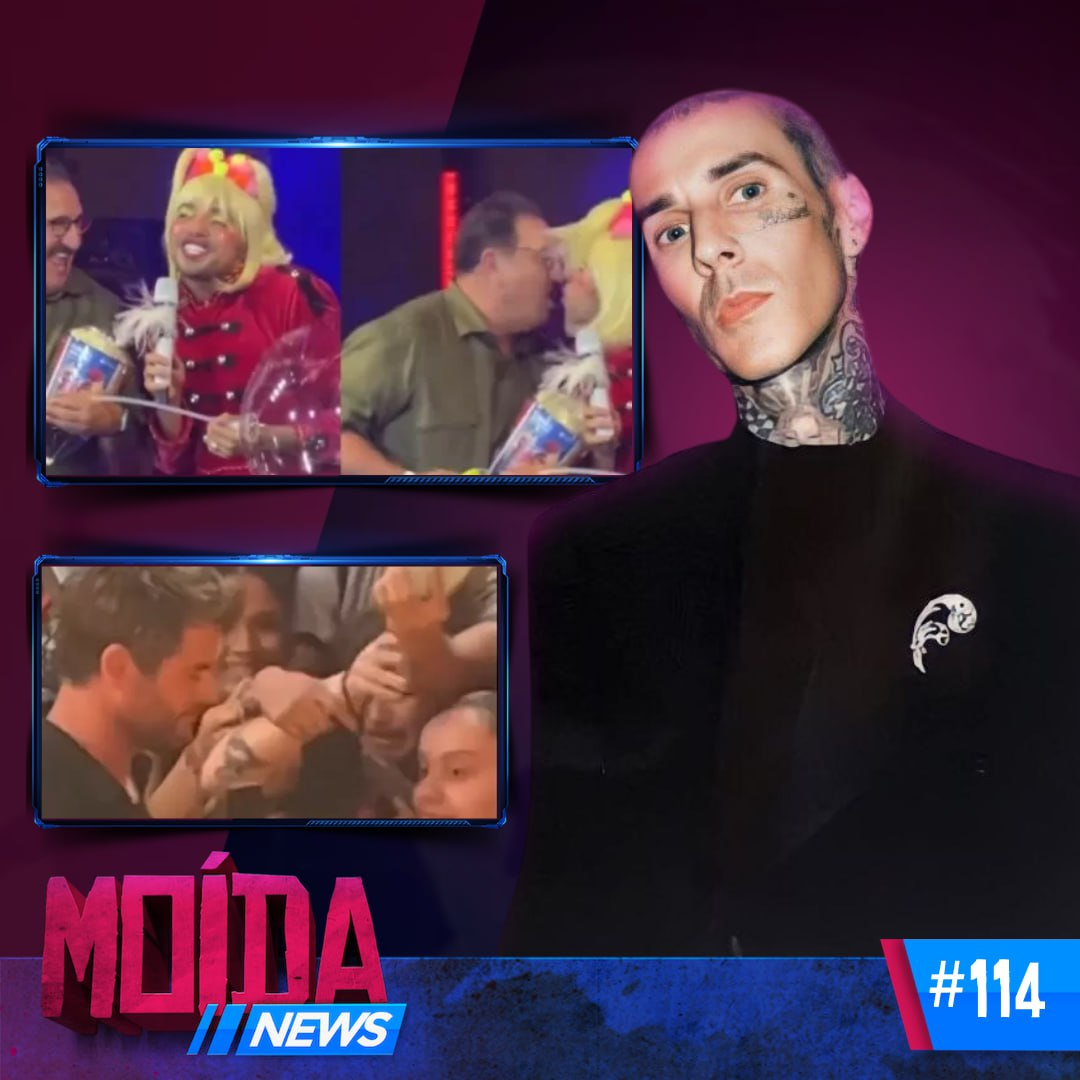 MoídaNews #114 › Tirulipa ROUBA selinho de RATINHO/ GEMIDÃO NA UEFA/ Lollapalooza terá BLINK-182?