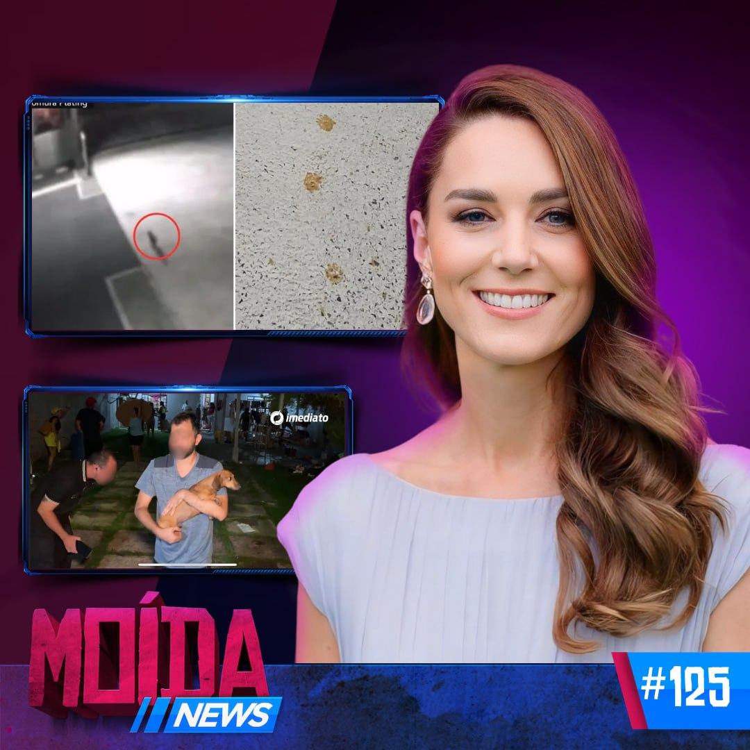 MoídaNews #125 › RESSURGIMENTO de Kate Middleton / Gato cai em tanque TÓXICO e deixa CIDADE em alerta!