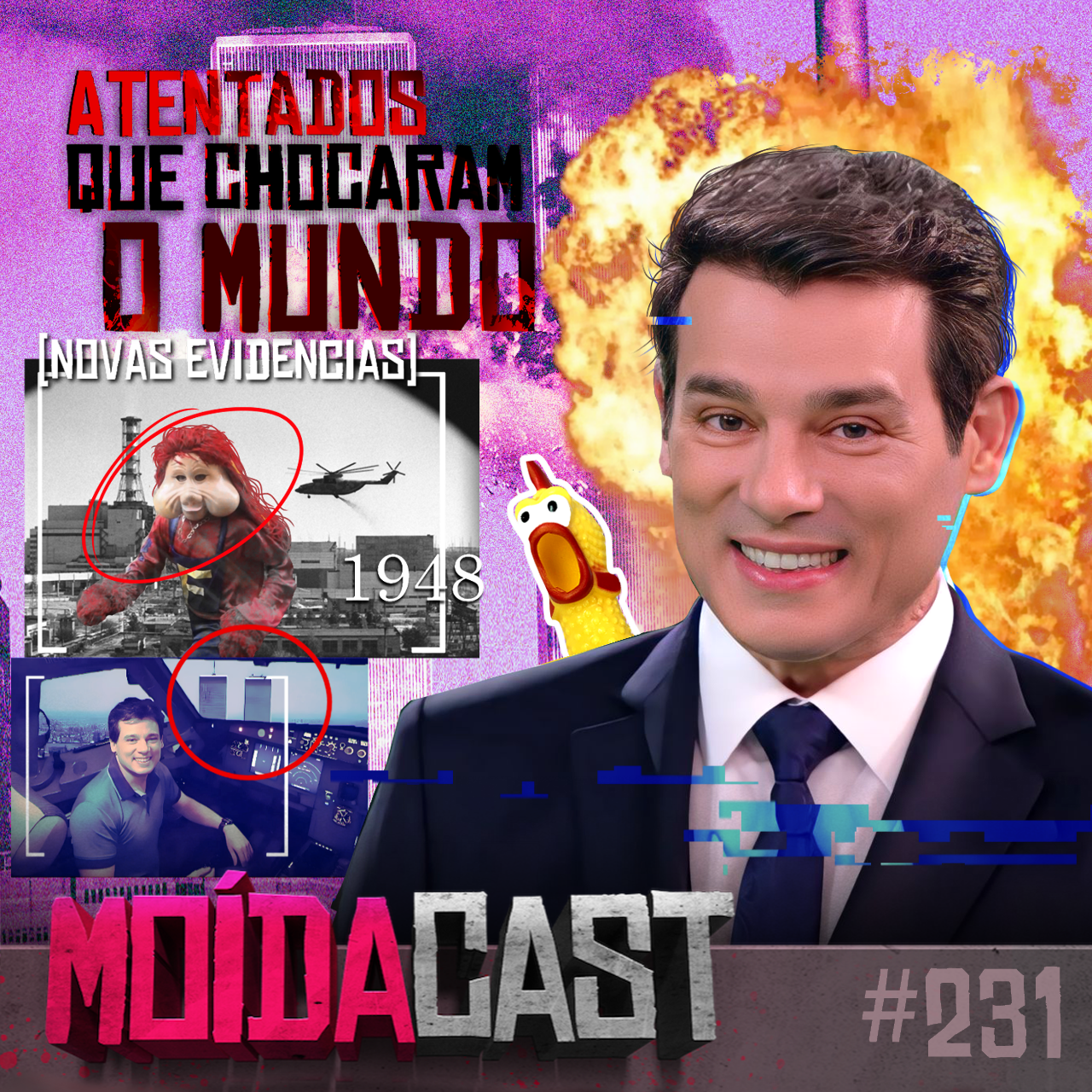 #231 ATENTADOS QUE CHOCARAM O MUNDO!! com Celso Portiolli
