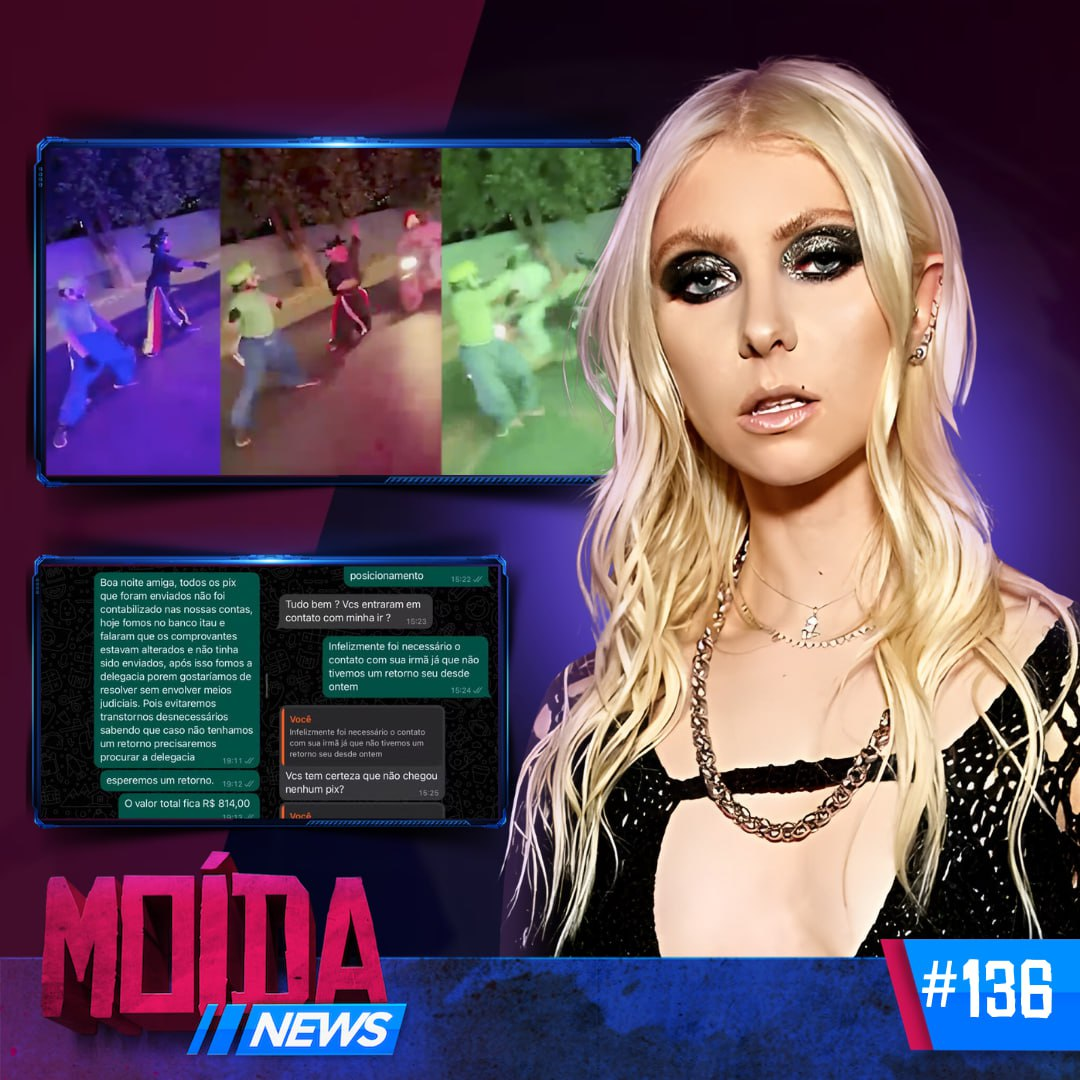 MoídaNews #136› Cantora é MORDIDA POR MORCEGO durante show/Caso do BRIGADEIRÃO ENVENENADO