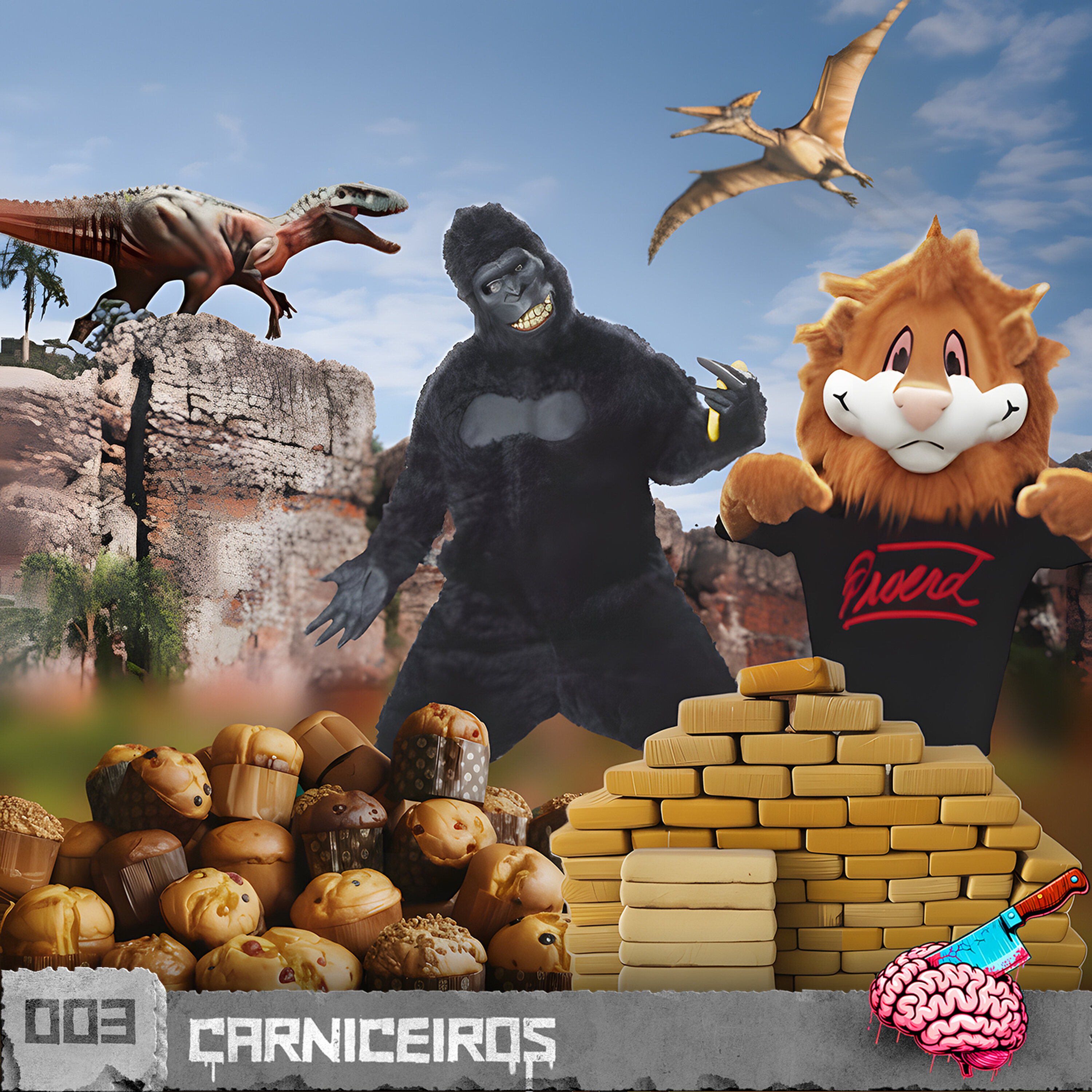 #003 CARNICEIROS | GORILÃO NO MOTEL, PROED TRAFICANTE, PANETONE E PEDRAS VELHAS (OU ANTIGAS)