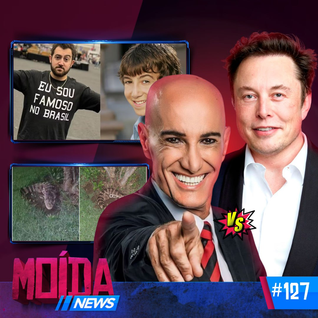 MoídaNews #127› TWITTER vai SAIR do Brasil?/ Vincent Martella, o "Greg" vem ao Brasil