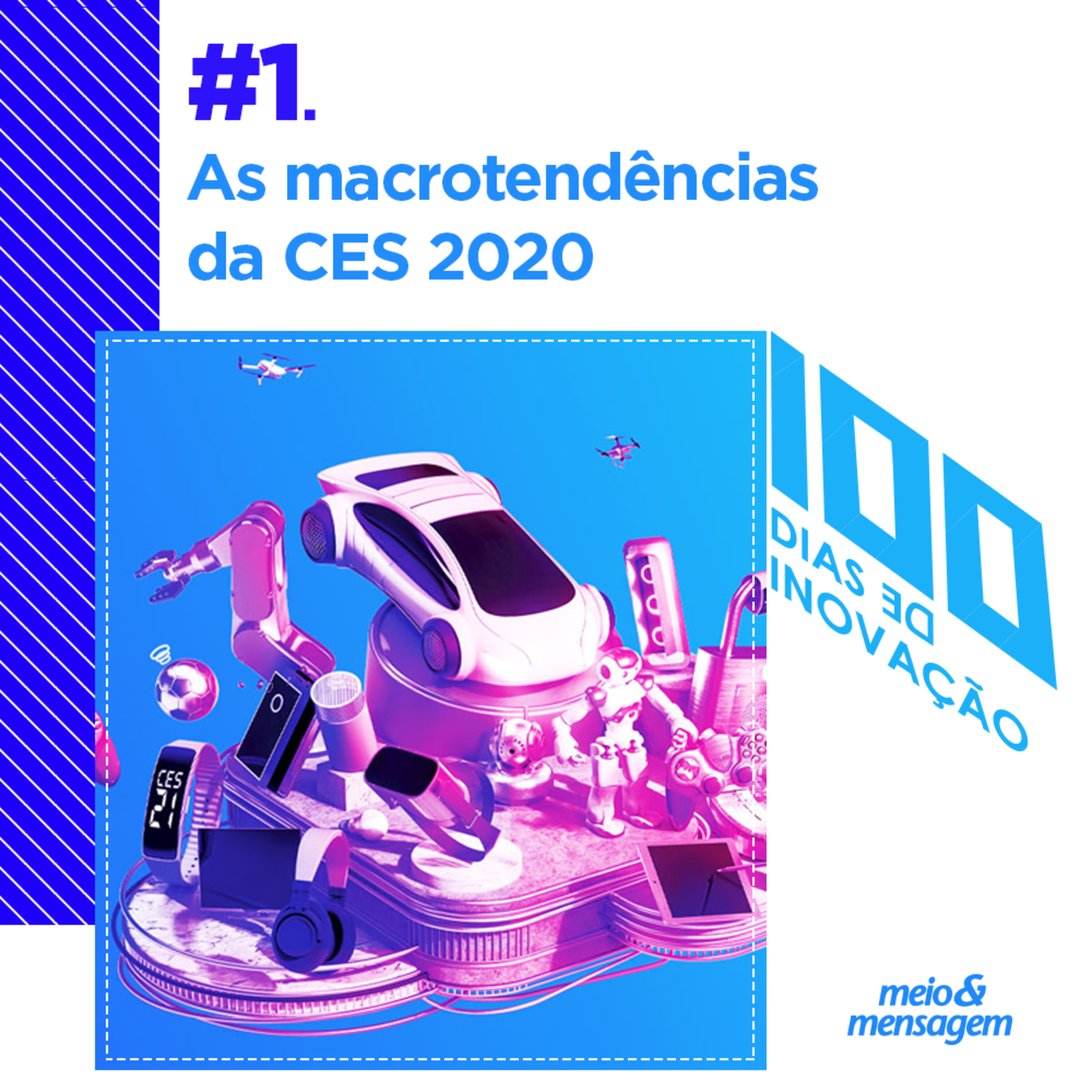 100 Dias de Inovação #01 | As macrotendências da CES 2020