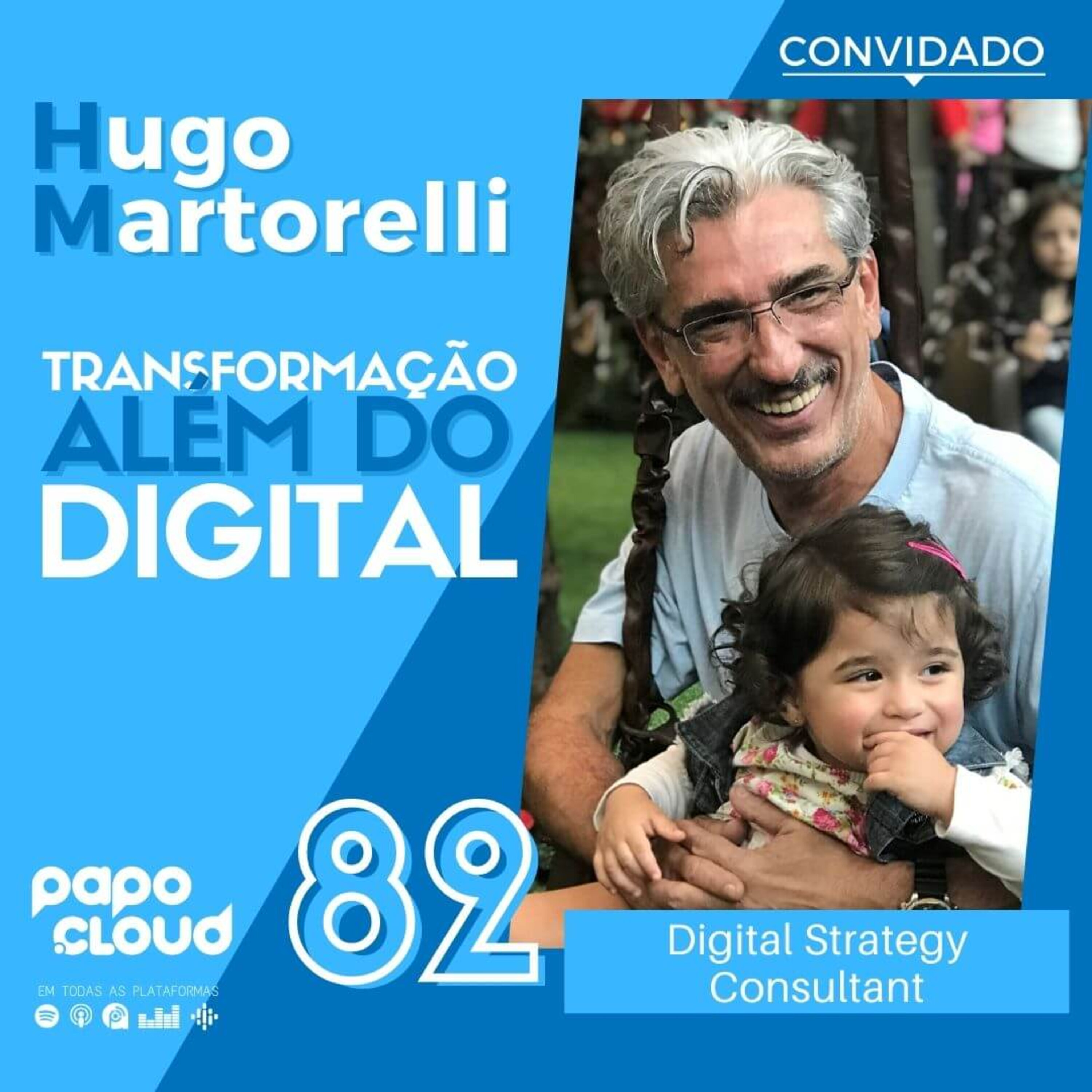 Papo Cloud 082 - Transformação além do digital com Hugo Martorelli  Digital Strategy