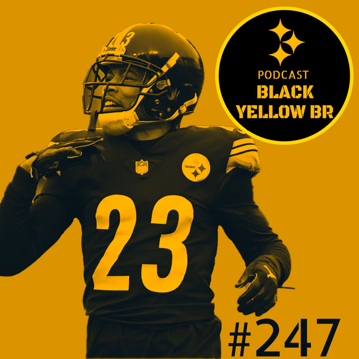 BlackYellowBR 247 - Steelers vs Titans Semana 15 2021 episode artwork