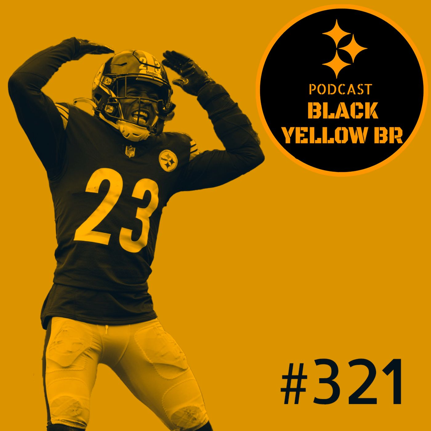 BlackYellowBR 321 - Pré-Jogo Steelers @ Falcons Semana 13 2022 episode artwork