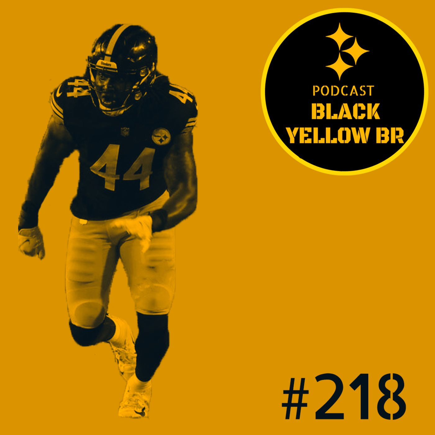 BlackYellowBR 218 - Previsões Elenco Steelers 2021 episode artwork