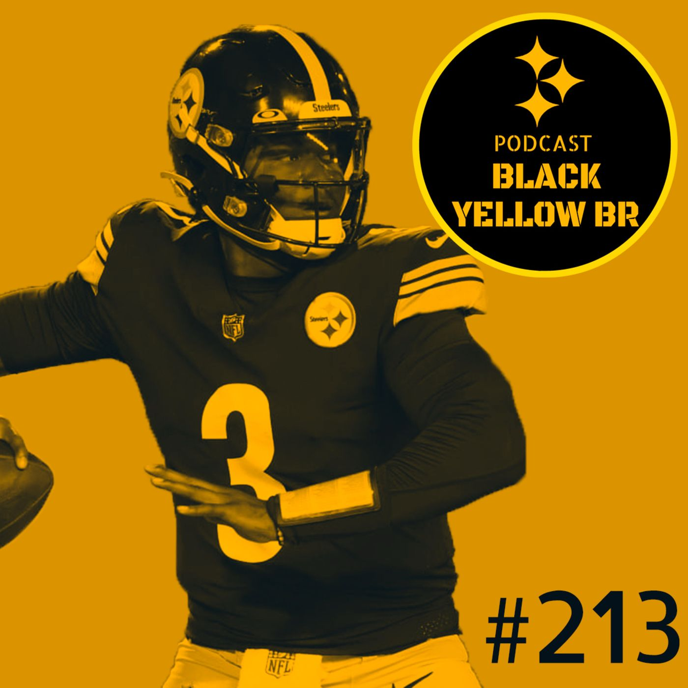 BlackYellowBR 213 - Steelers vs Eagles - Pré-Temporada Semana 1 episode artwork