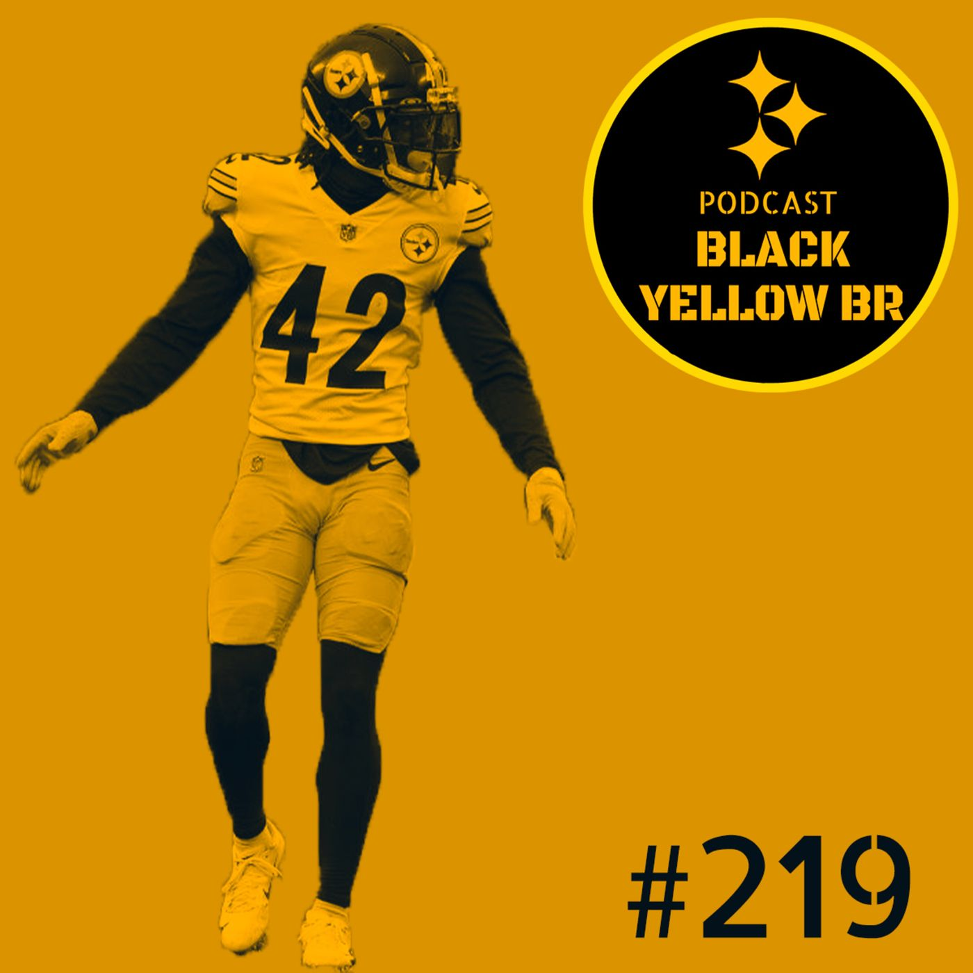 BlackYellowBR 219 - Elenco Inicial Steelers 2021 episode artwork