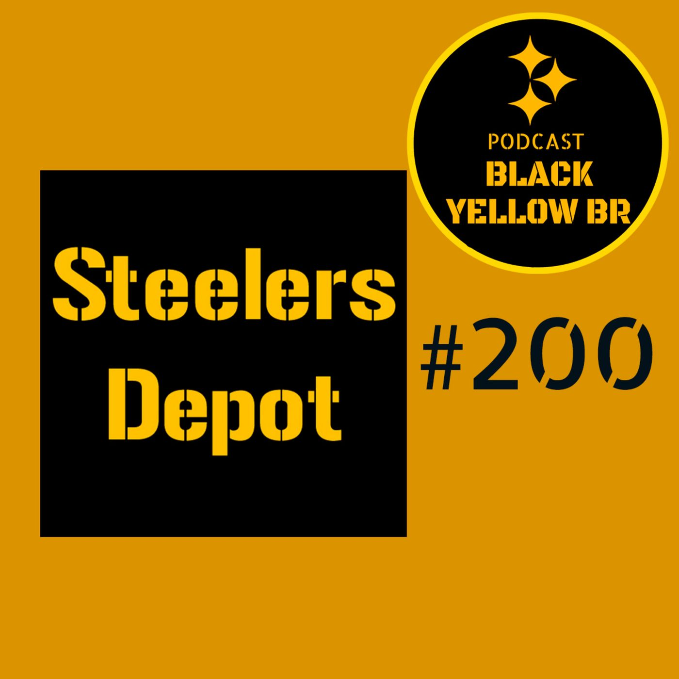 BlackYellowBR 200 - feat Steelers Depot episode artwork