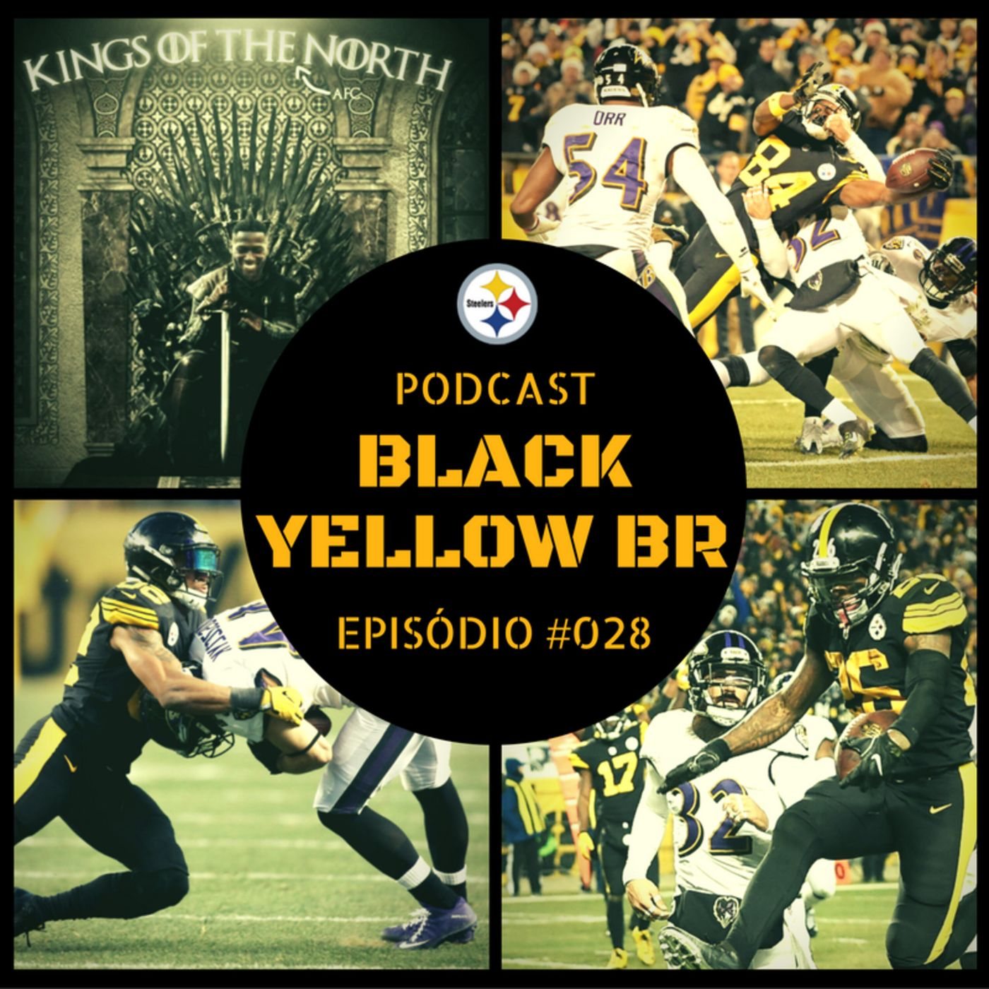 BlackYellowBR 028 – Semana 16 Steelers vs Ravens episode artwork