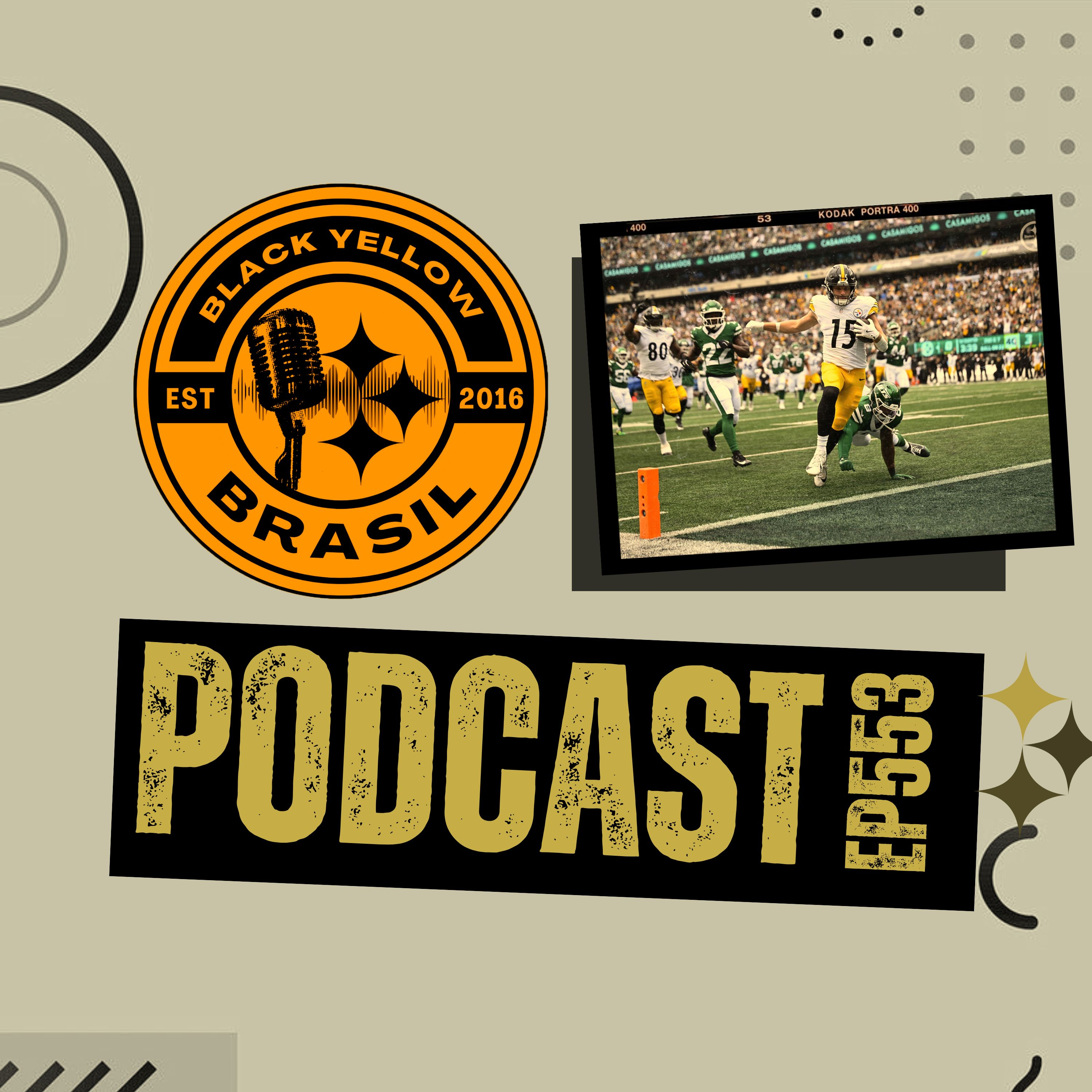 BlackYellowBR 553 - Steelers @ Jets - Semana 1 - Primeiras Impressões episode artwork