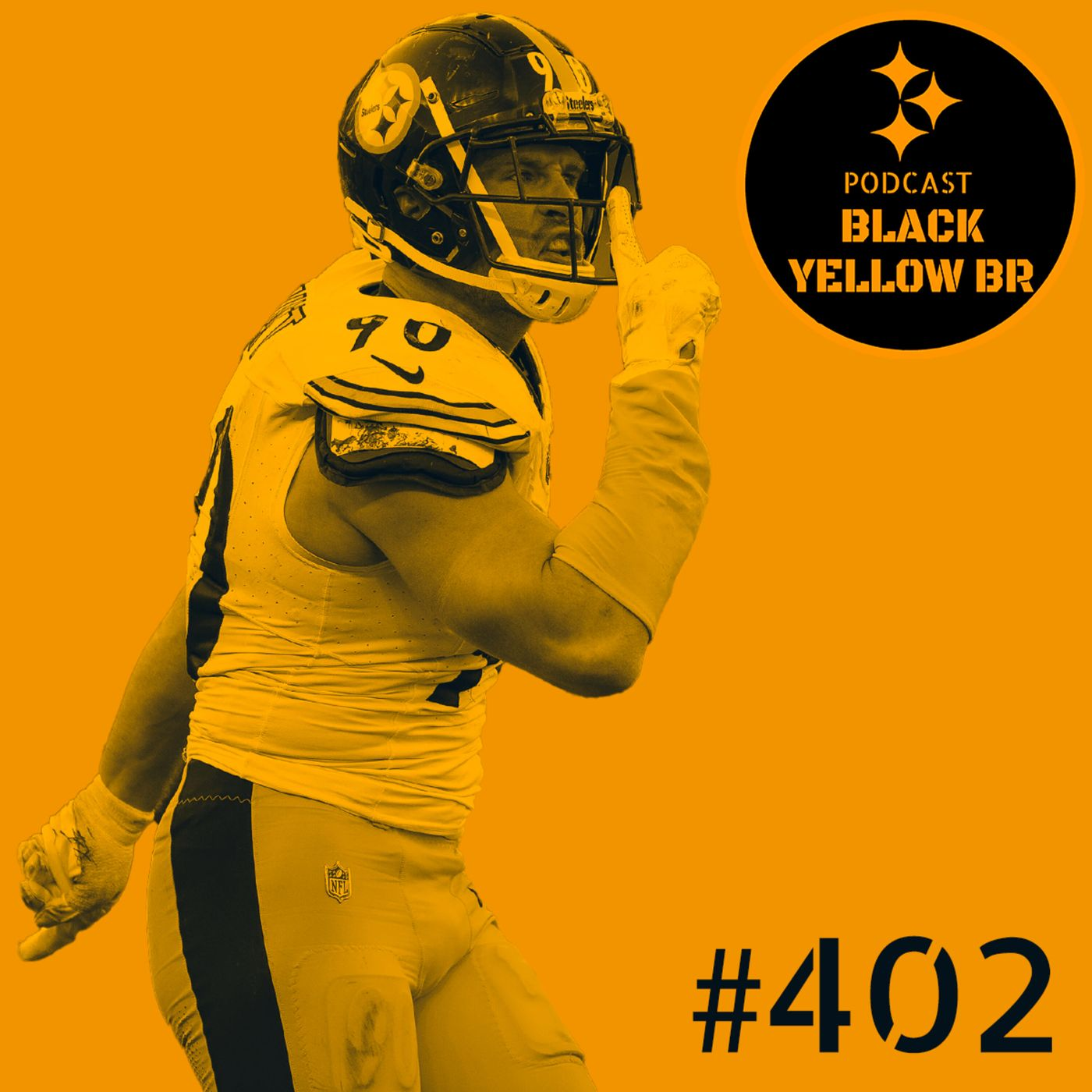 BlackYellowBR 402 - Pré-Jogo Steelers @ Bengals Semana 12 2023 episode artwork
