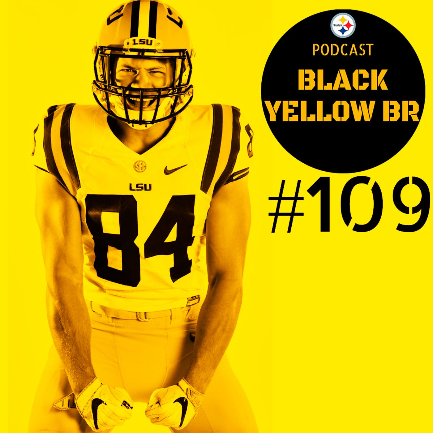 BlackYellowBR 109 – Necessidades Ofensivas Steelers Draft 2019 episode artwork