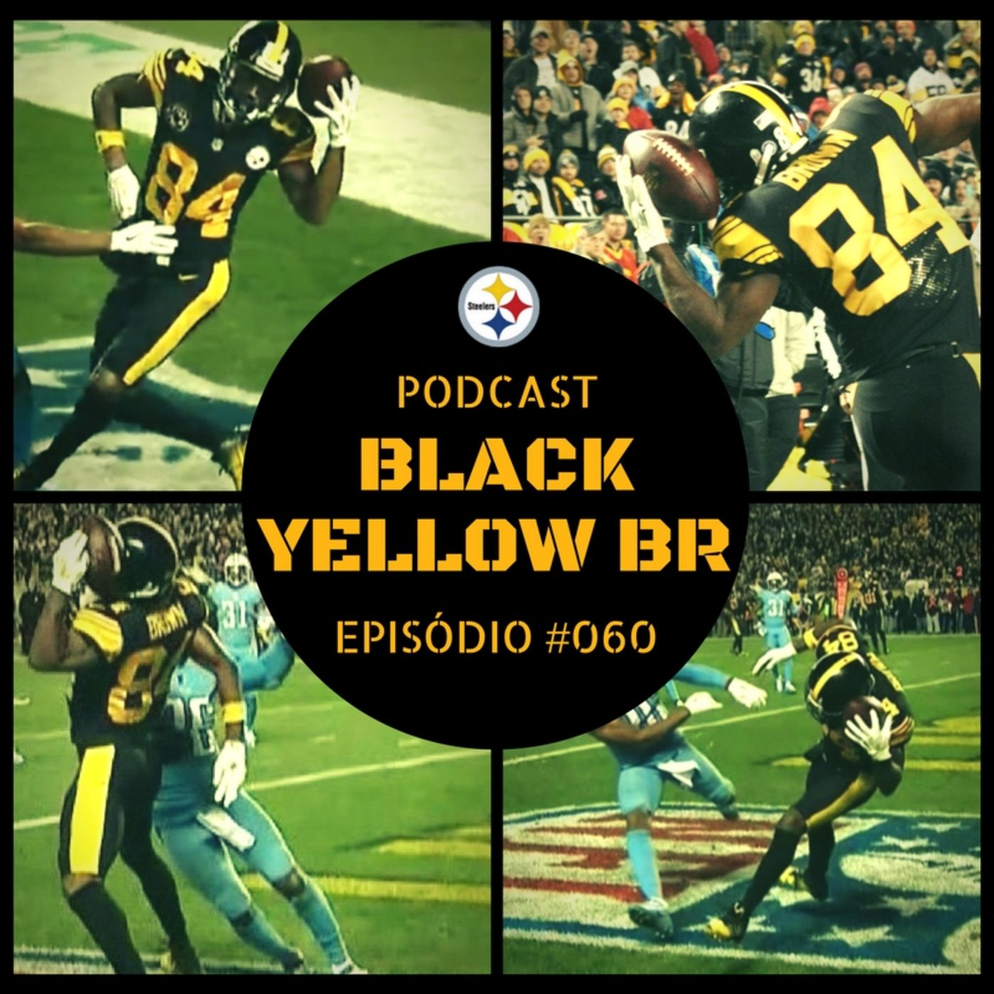 BlackYellowBR 060 – Steelers vs Titans – Semana 11 Temporada 2017 episode artwork