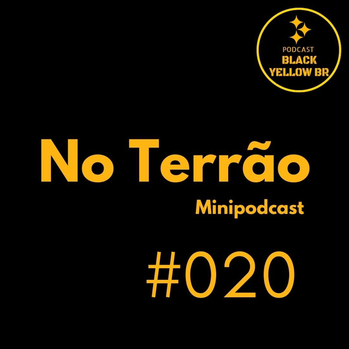 No Terrão 020 - Expectativas pra Steelers vs Panthers, notícias episode artwork
