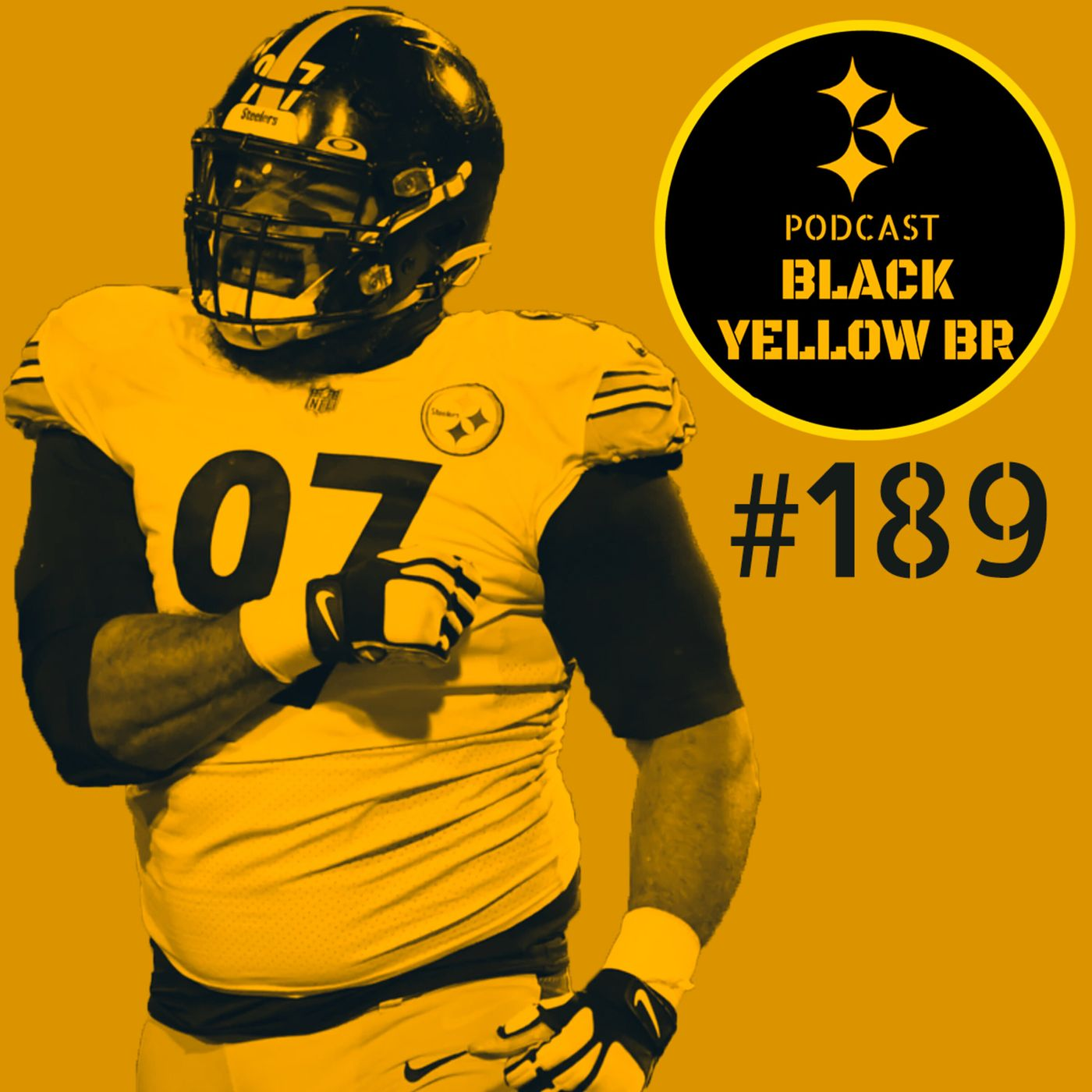 BlackYellowBR 189 - Steelers vs Bills Semana 14 2020 episode artwork
