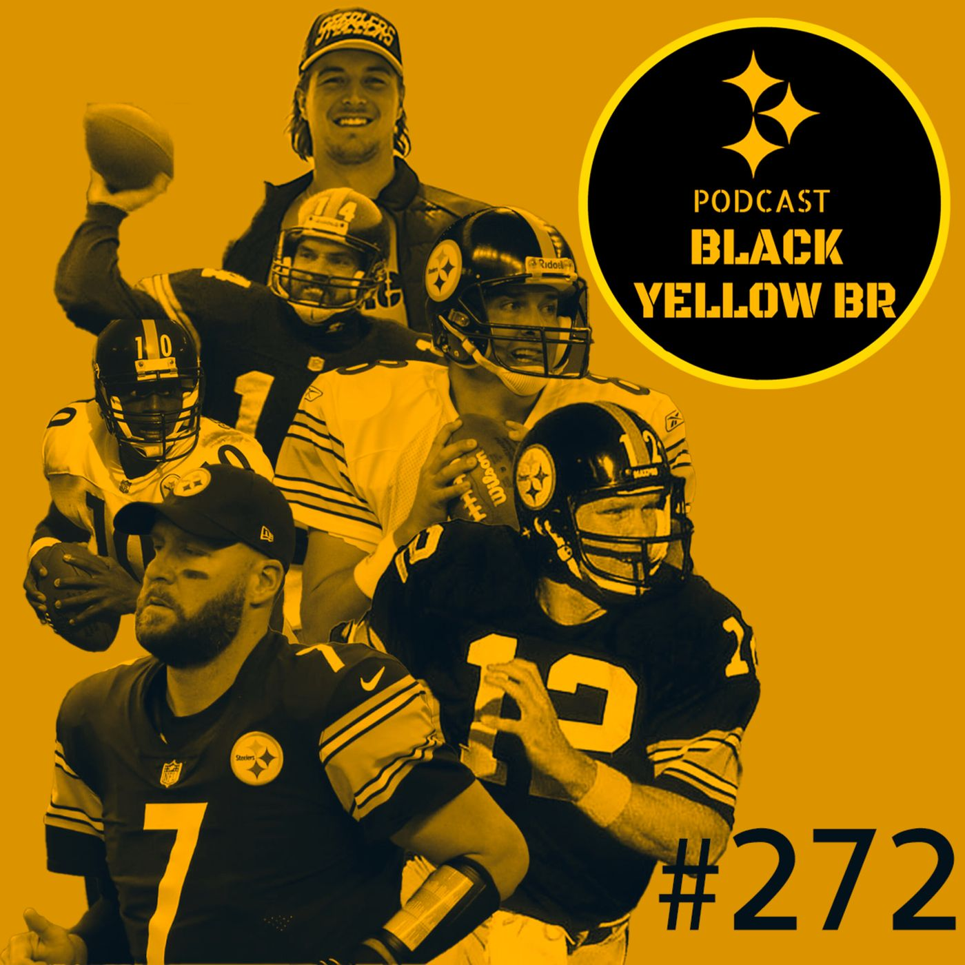 BlackYellowBR 272 - A história de QBs do Steelers episode artwork