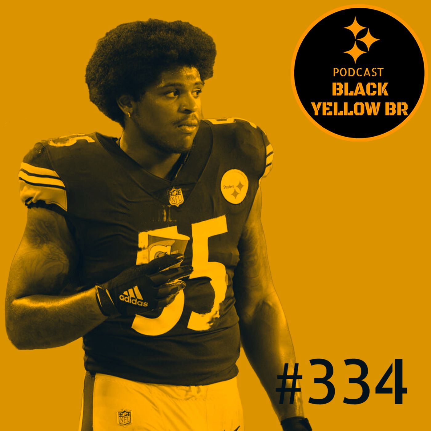 BlackYellowBR 334 - Decisões do Steelers na offseason 2023 episode artwork