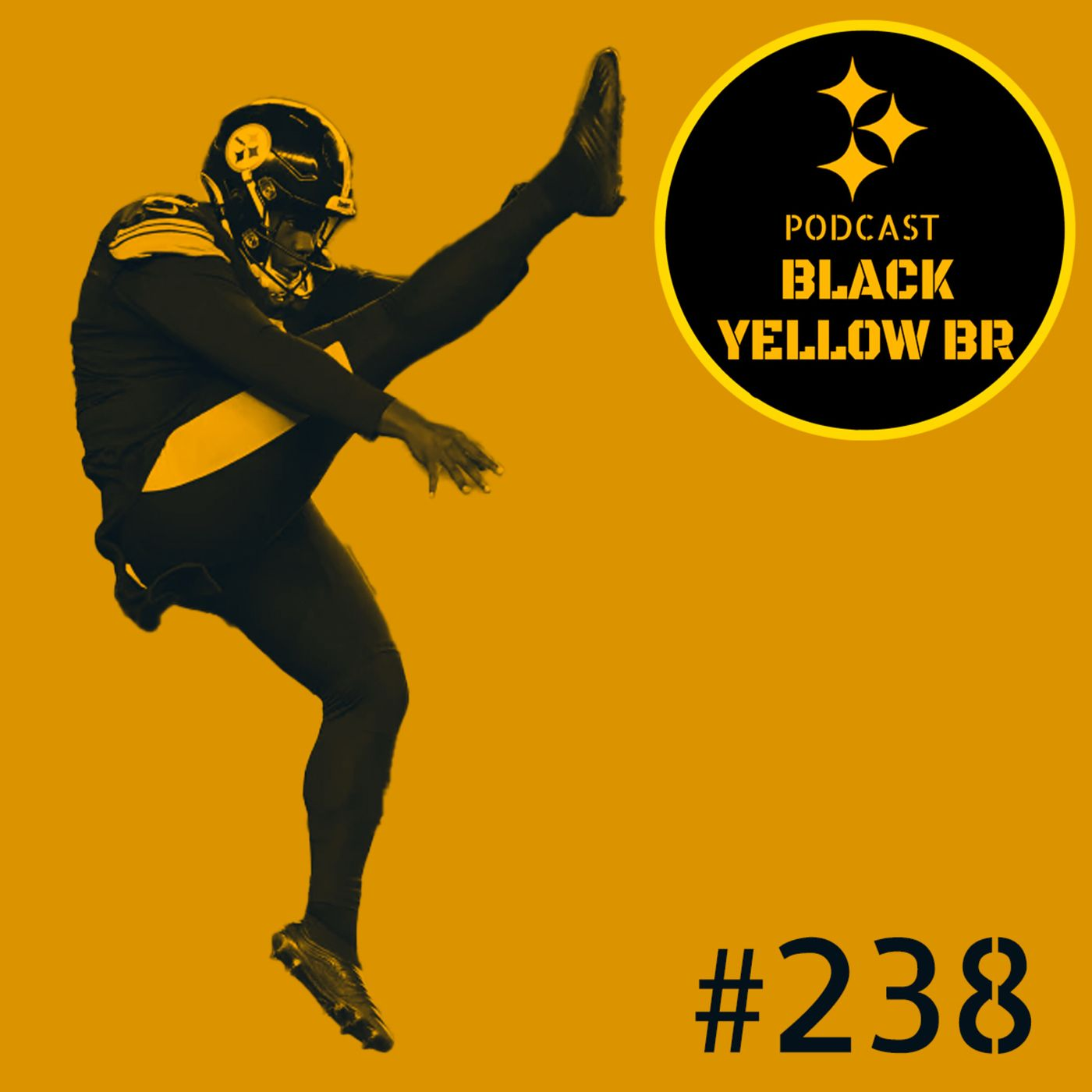 BlackYellowBR 238 - Pré-Jogo Steelers vs Lions semana 10 episode artwork