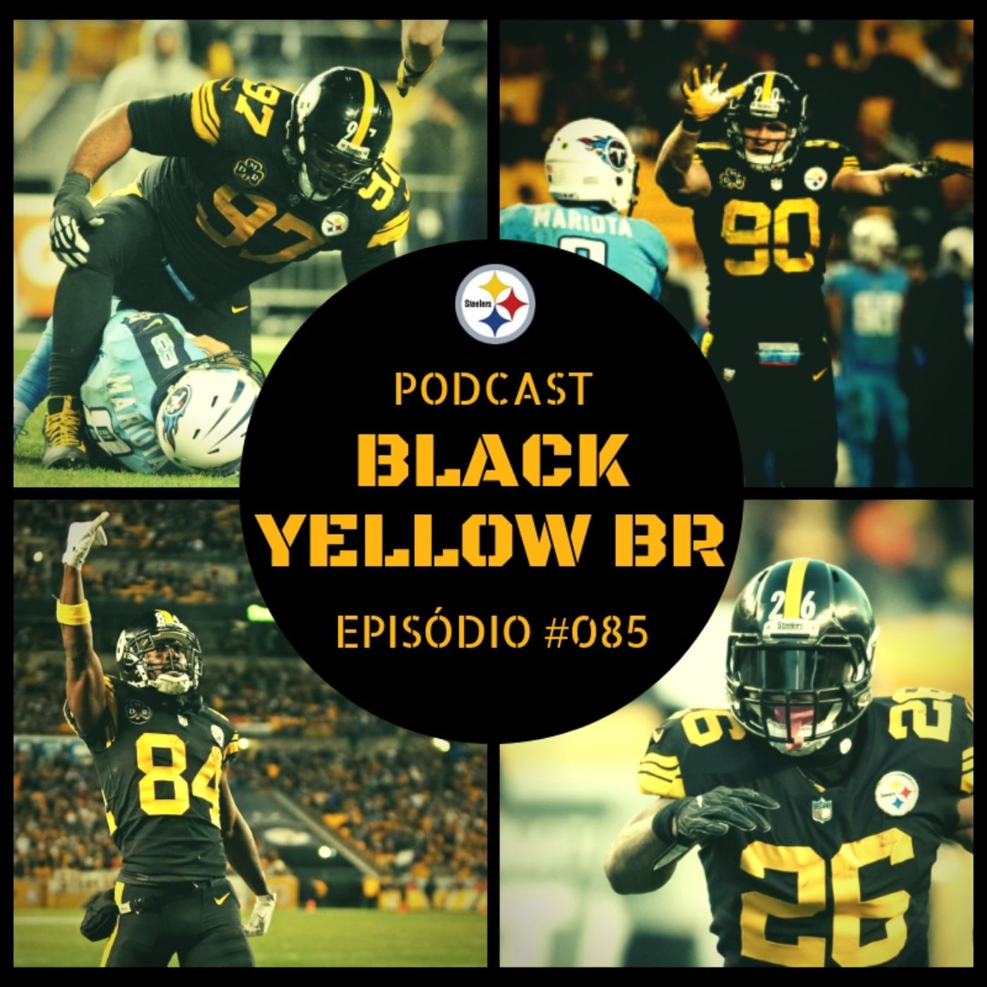 BlackYellowBR 085 – Preview Steelers 2018 episode artwork