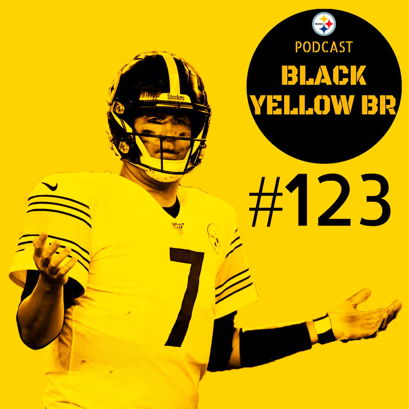 BlackYellowBR 123 – Steelers at Patriots – Temporada 2019 episode artwork
