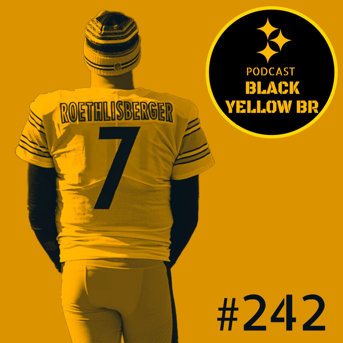 BlackYellowBR 242 - Steelers at Bengals Semana 12 2021 episode artwork