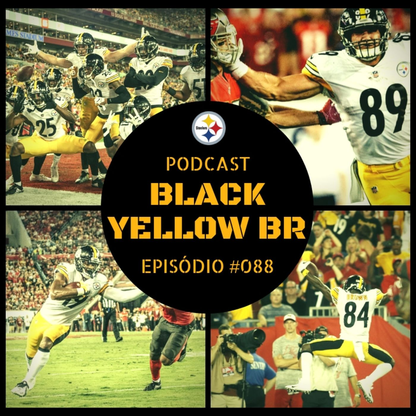 BlackYellowBR 088 – Steelers vs Buccaneers Semana 03 Temporada 2018 episode artwork