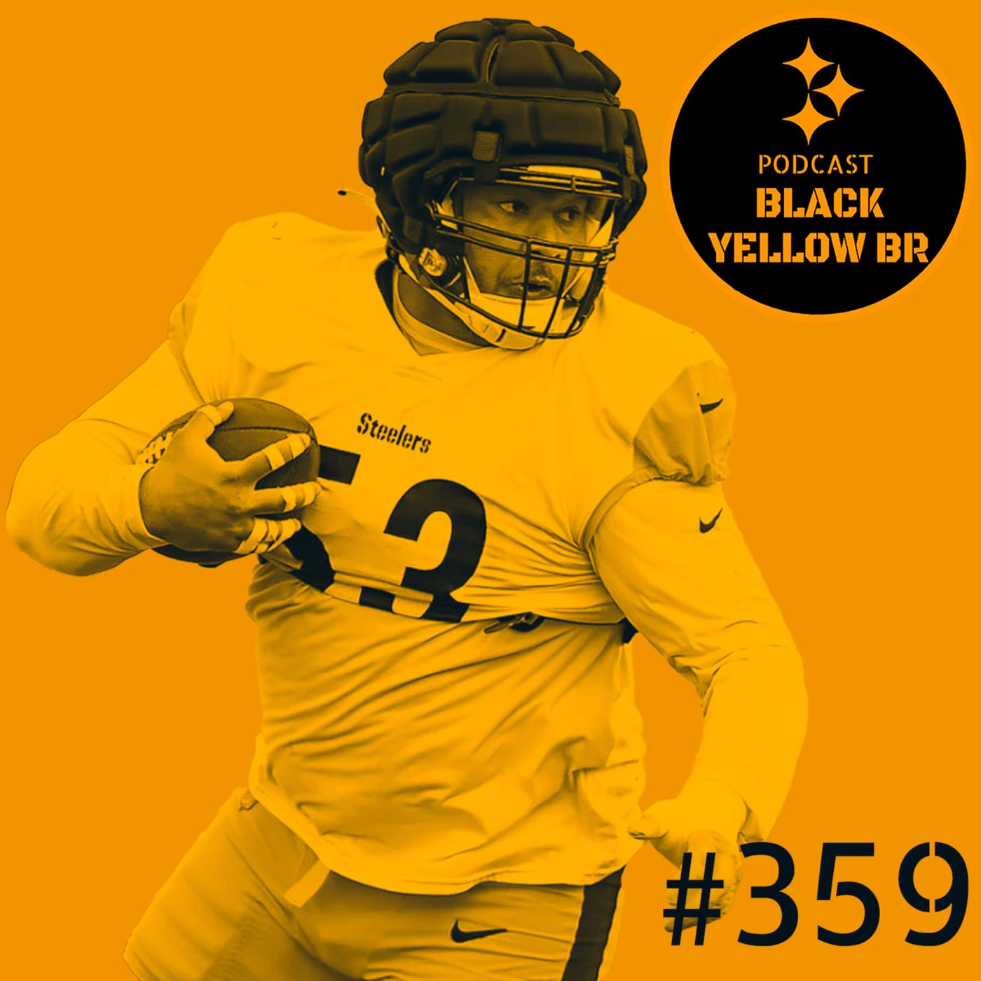 BlackYellowBR 359 - Kendrick Green Fullback, Depth Chart e a semana do Steelers episode artwork