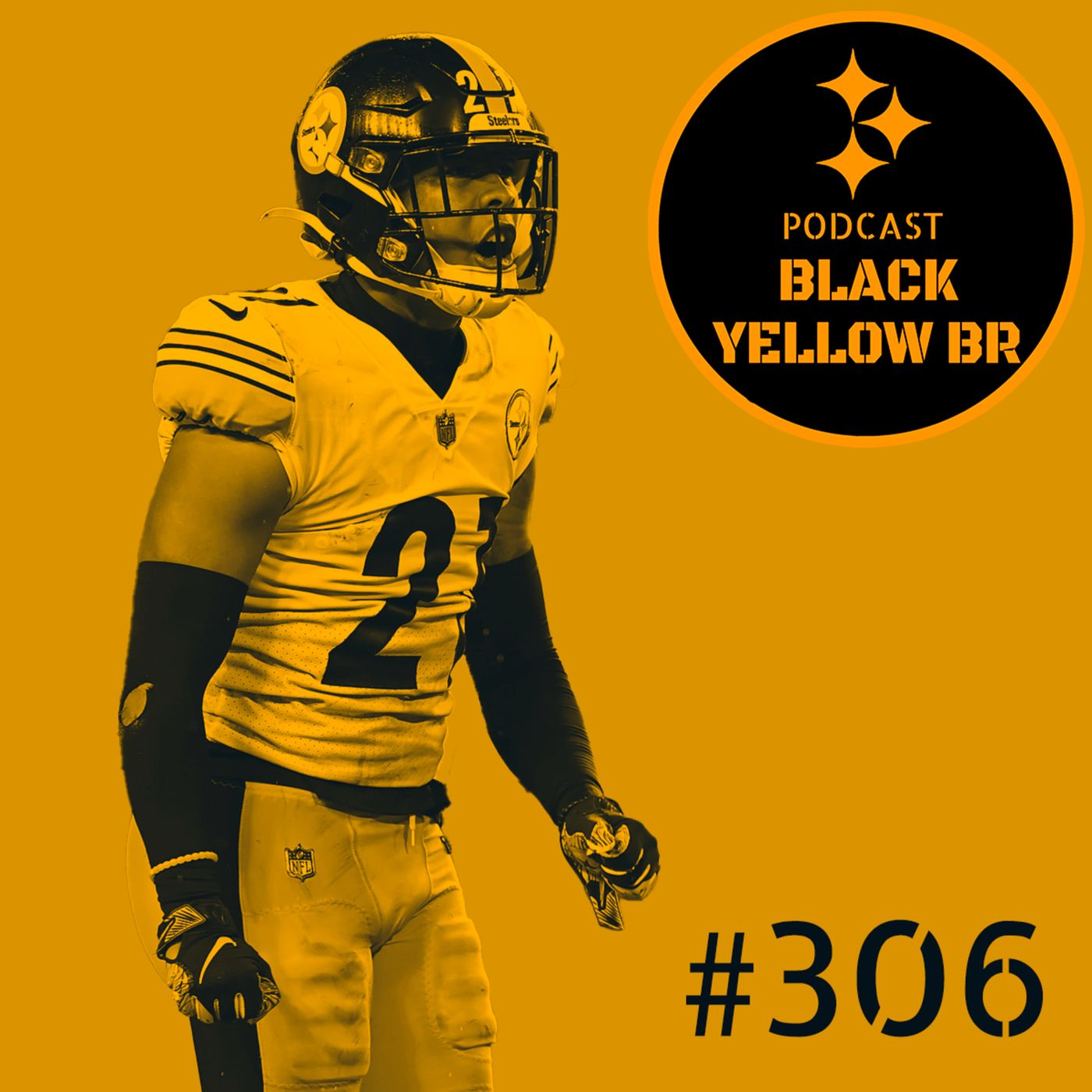 BlackYellowBR 306 - O que te derrota te deixa mais forte - Steelers @ Dolphins Semana 7 2022 episode artwork