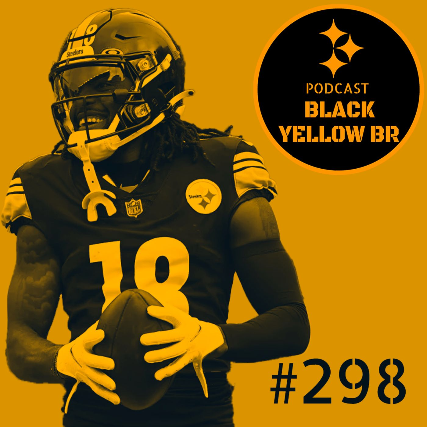 BlackYellowBR 298 - Pre-Jogo Steelers @ Bills Semana 5 2022 episode artwork