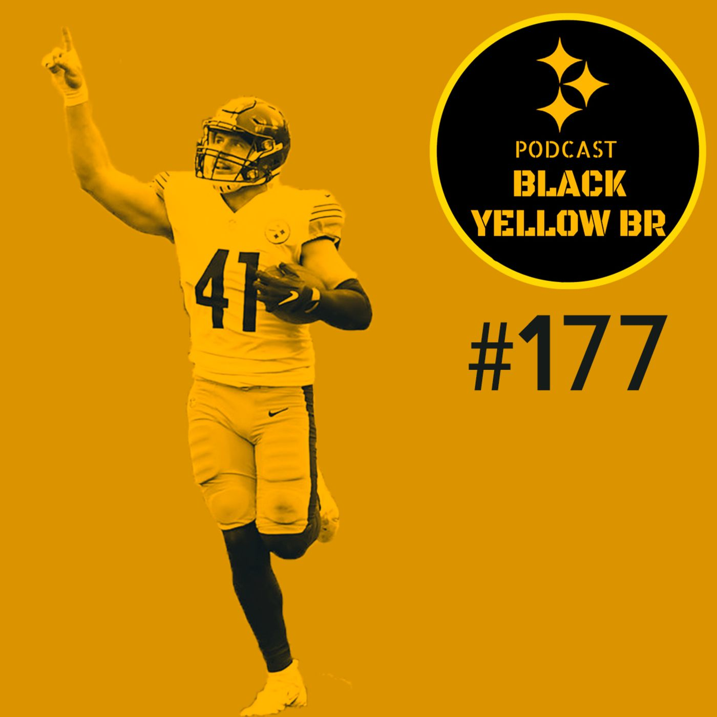 BlackYellowBR 177 – Steelers vs Ravens Semana 8 2020 episode artwork
