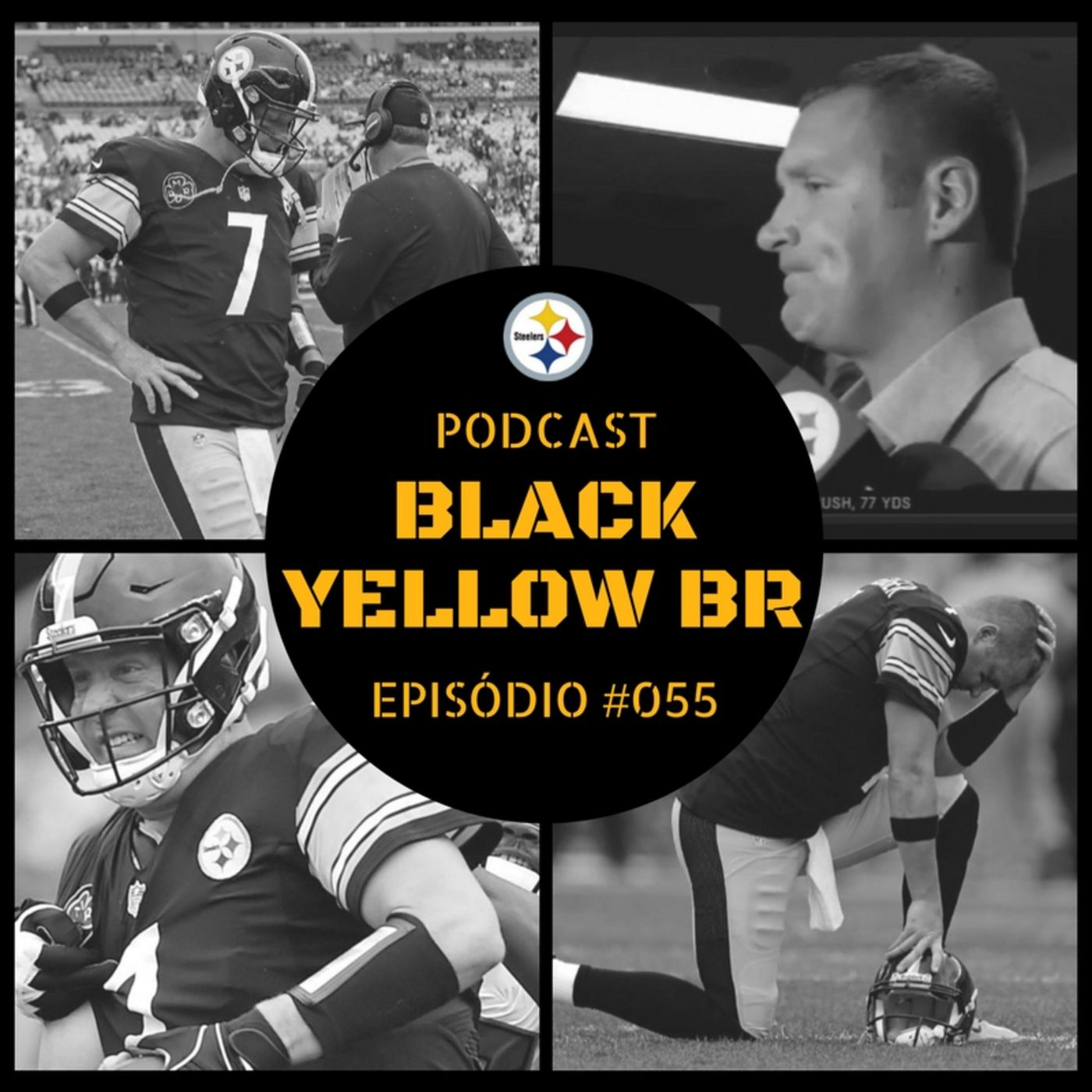 BlackYellowBR 055 – Steelers vs Jaguars – Semana 5 Temporada 2017 episode artwork