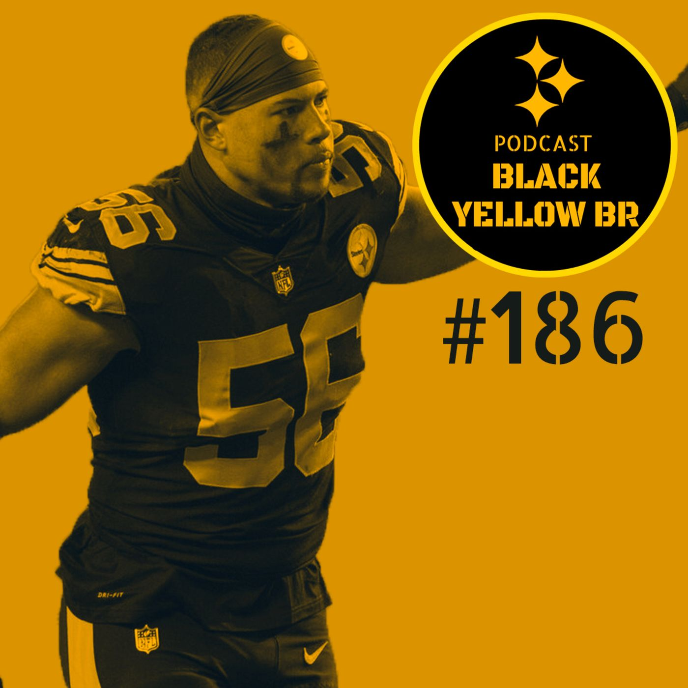 BlackYellowBR 186 - Pré-Jogo Steelers vs Washington Semana 13 2020 episode artwork
